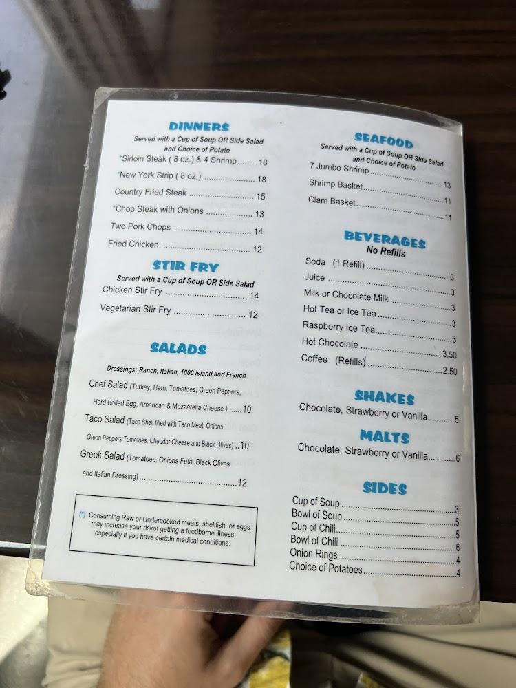 Landmark by the Lake Menu image 3